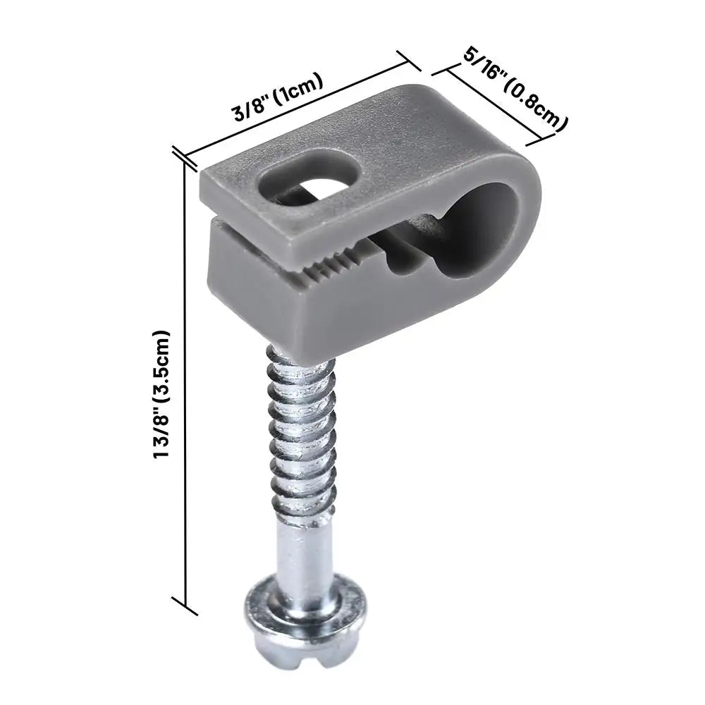 Starlink Cable Routing Clips 20 Pack | Screw Cable Clamps for Starlink Wires