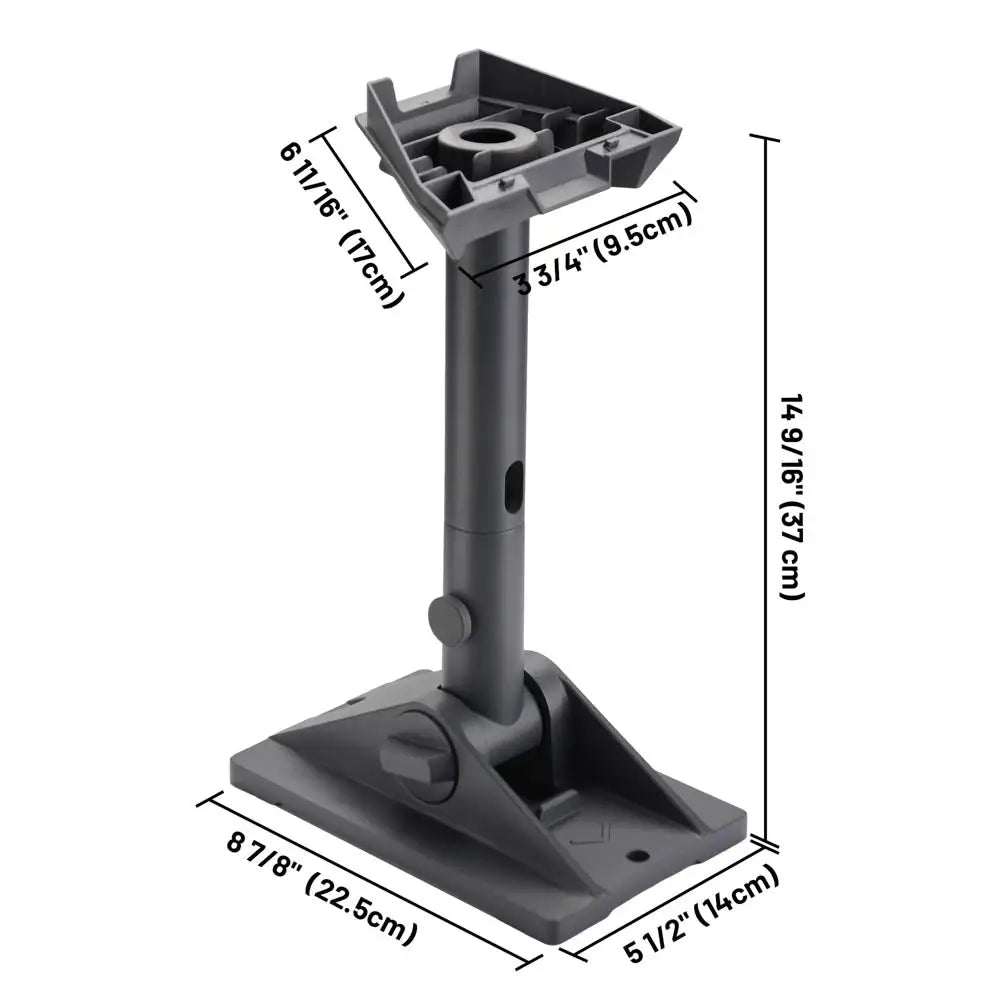 Starlink Mini Adjustable Roof Mount | Heavy-Duty Home Pole Mount with 0-90° Tilt