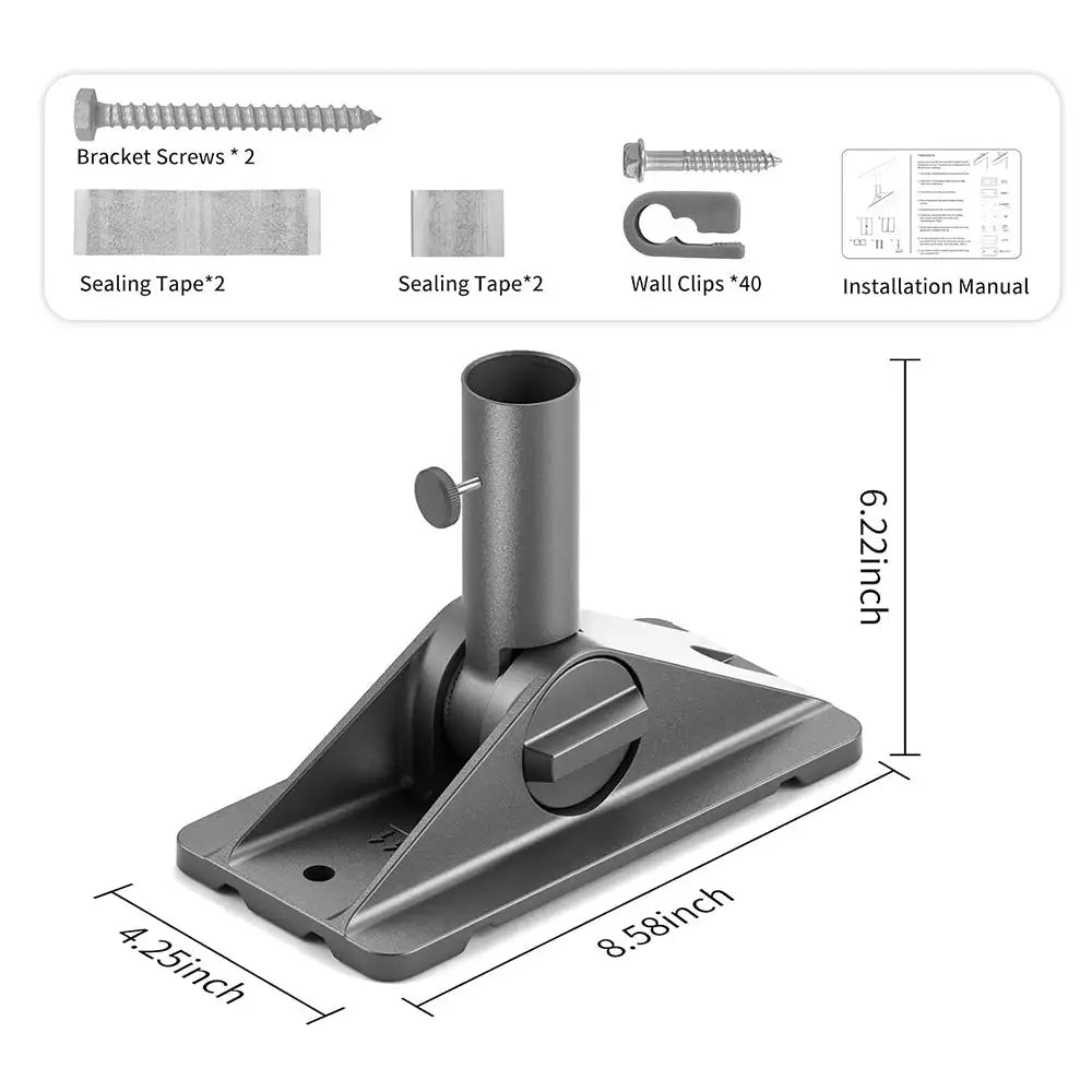 Starlink Gen 2 Pivot Roof Mount | Adjustable Mount for Standard Actuated & High Performance