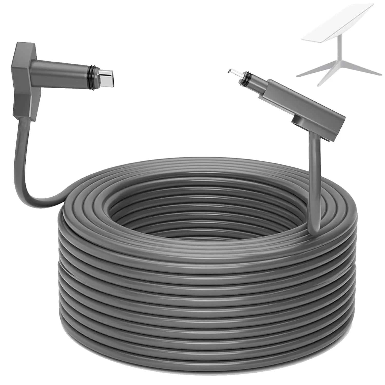 Starlink Gen 2 Replacement Cable 30FT / 75FT / 100FT / 150FT | 24AWG CMX/CMR Ethernet Cable