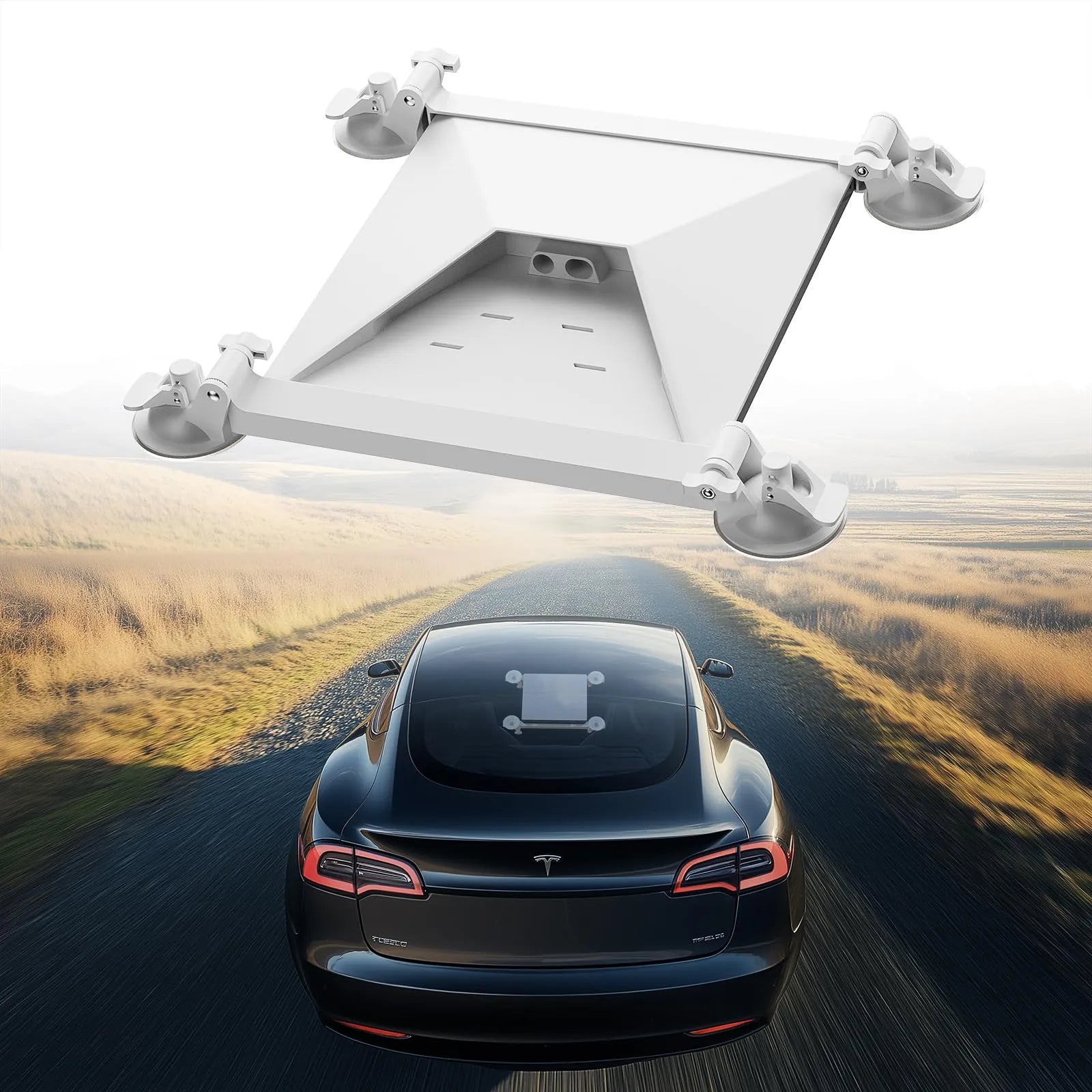 Starlink Mini Suction Cup Mount | Adjustable Car Roof & Window Mount