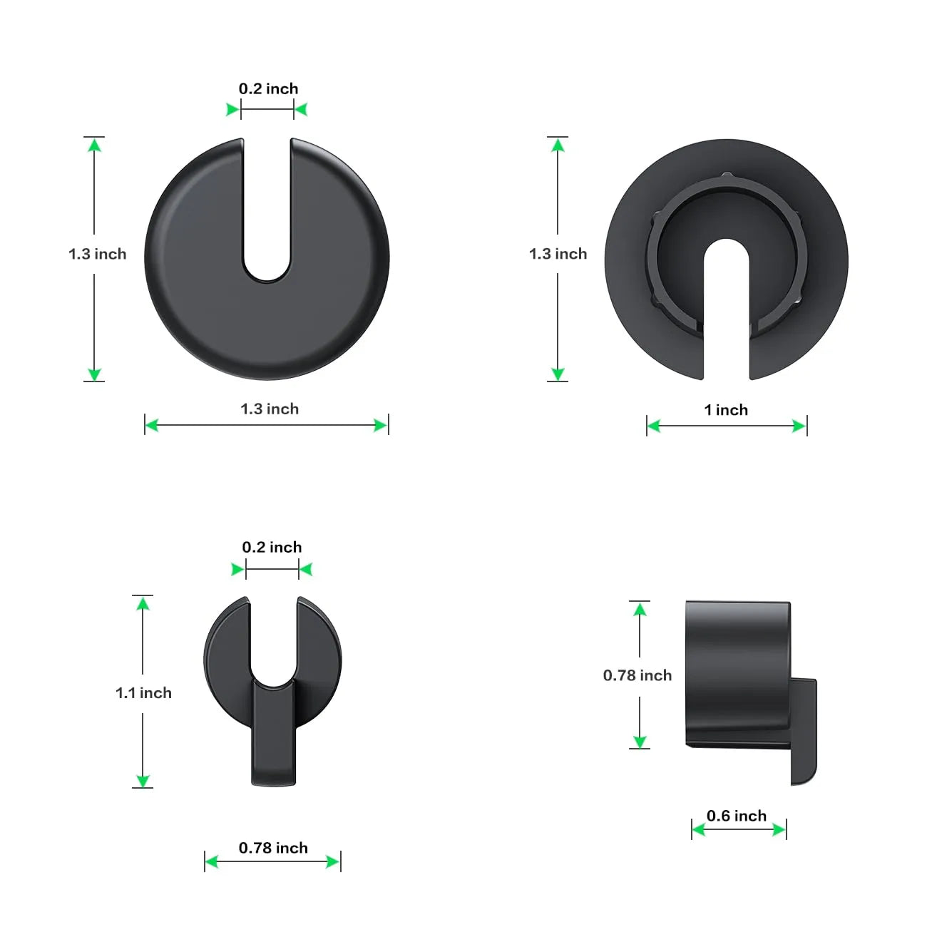 Starlink Cable Routing Kit 2 Pack | 1-Inch Wall Grommets for Cable Pass Through