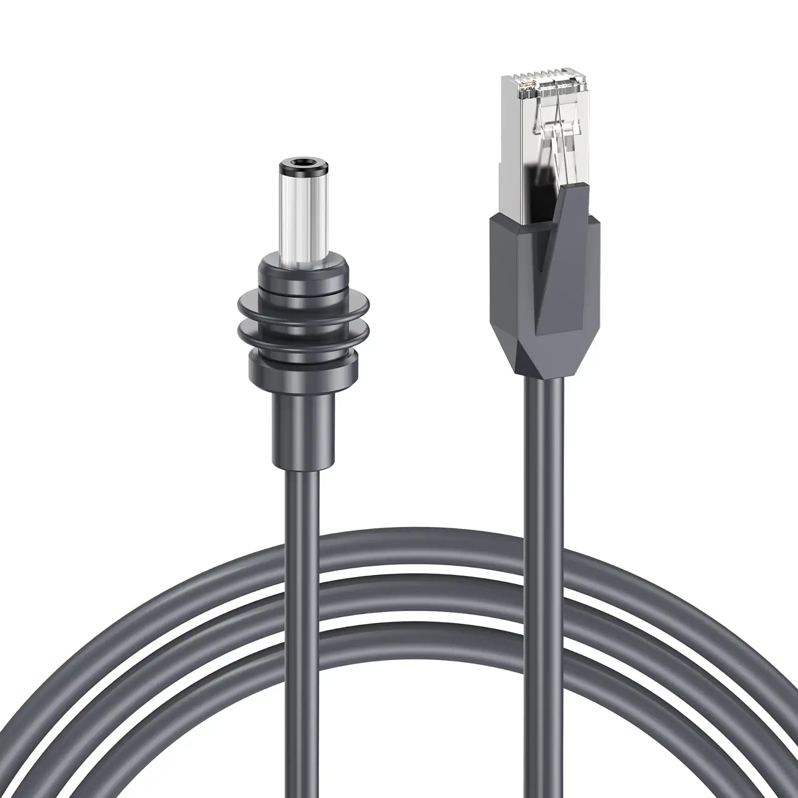 Starlink Mini PoE Ethernet to DC Power Cable | RJ45 to 5.5×2.1mm Male Connector