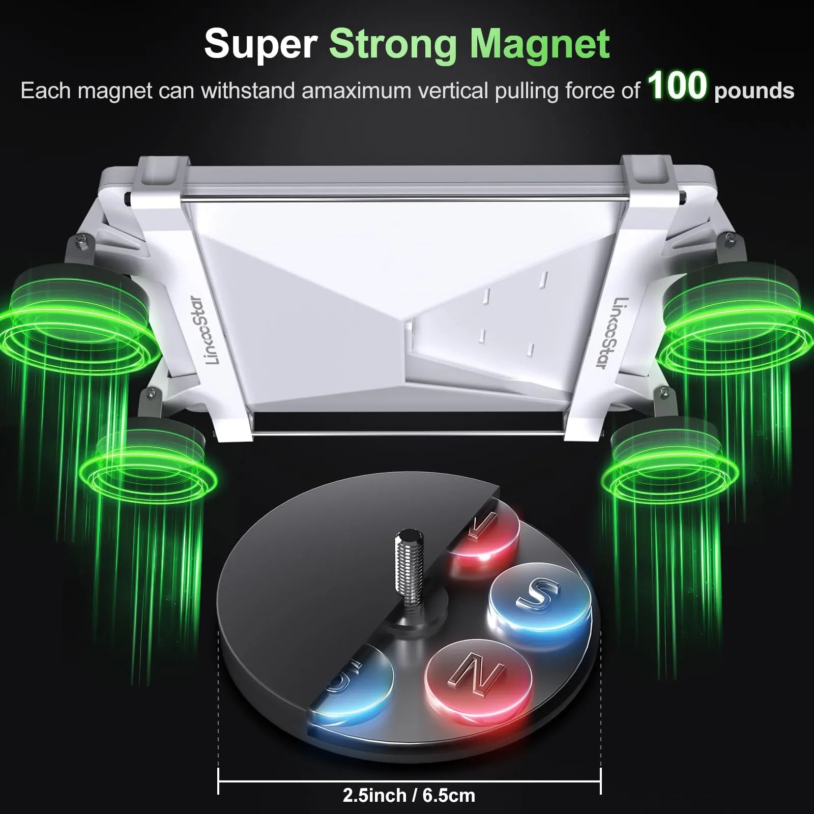Starlink Mini Magnetic Roof Mount | No-Drill Mounting Kit for RVs, Vans, Boats & Trucks