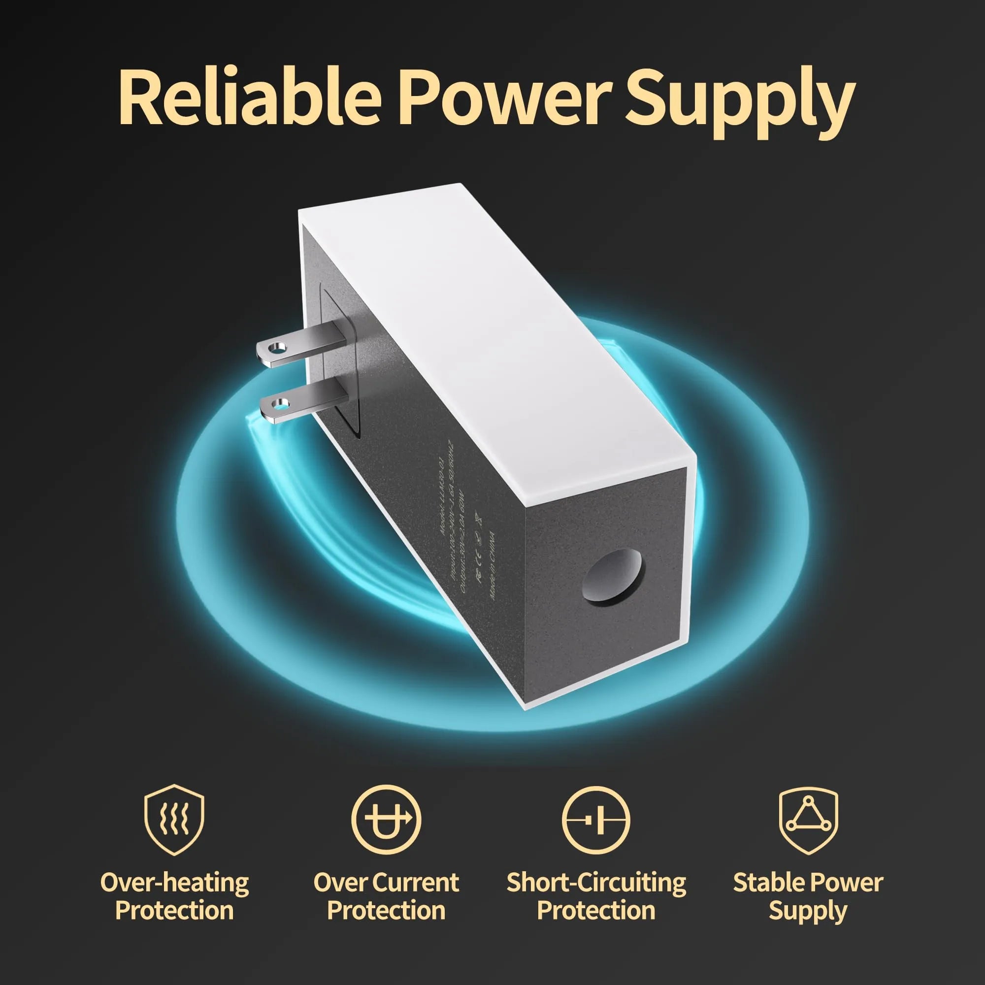 Starlink Mini 60W Replacement Charger | 30V 2A AC Power Adapter