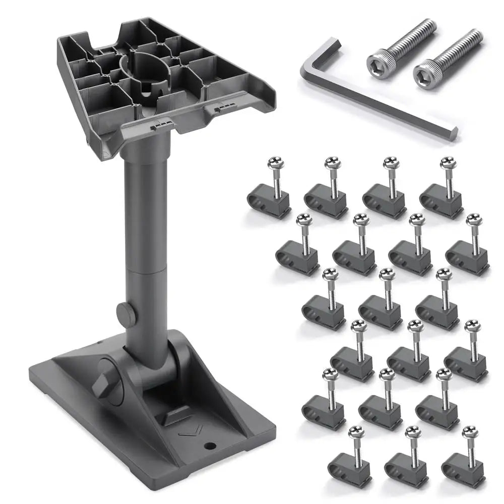 Starlink Gen 3 Pivot Roof Mount | Adjustable Mast & Pipe Adapter for Slanted Roofs