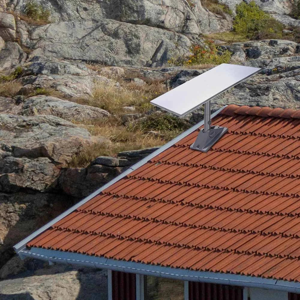 Starlink Gen 3 Pivot Roof Mount | Adjustable Mast & Pipe Adapter for Slanted Roofs