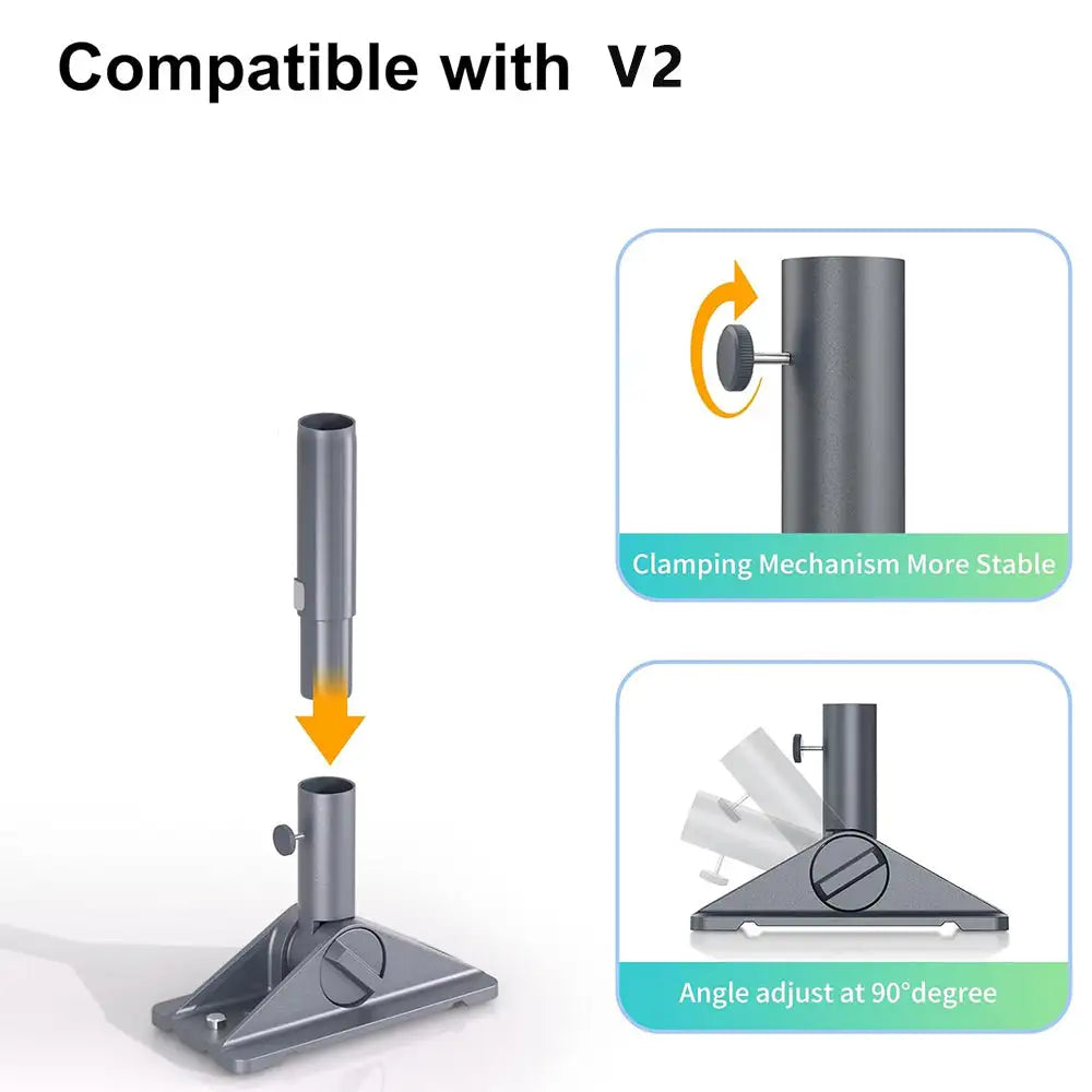 Starlink Gen 2 Pivot Roof Mount | Adjustable Mount for Standard Actuated & High Performance