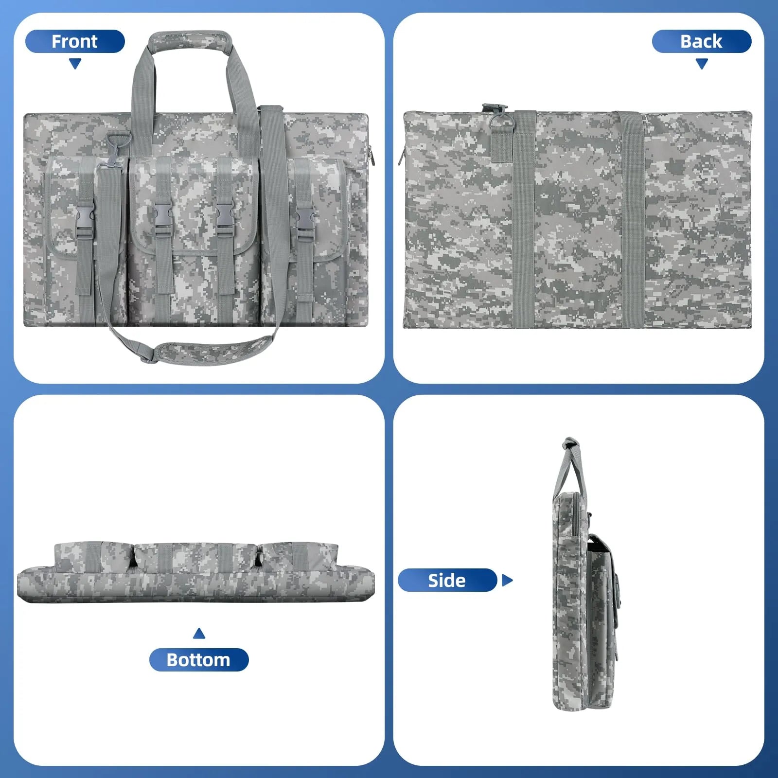 Starlink Gen 3 Travel Carrying Case | Multi-Pocket Shoulder Bag for V3 Dish & Accessories