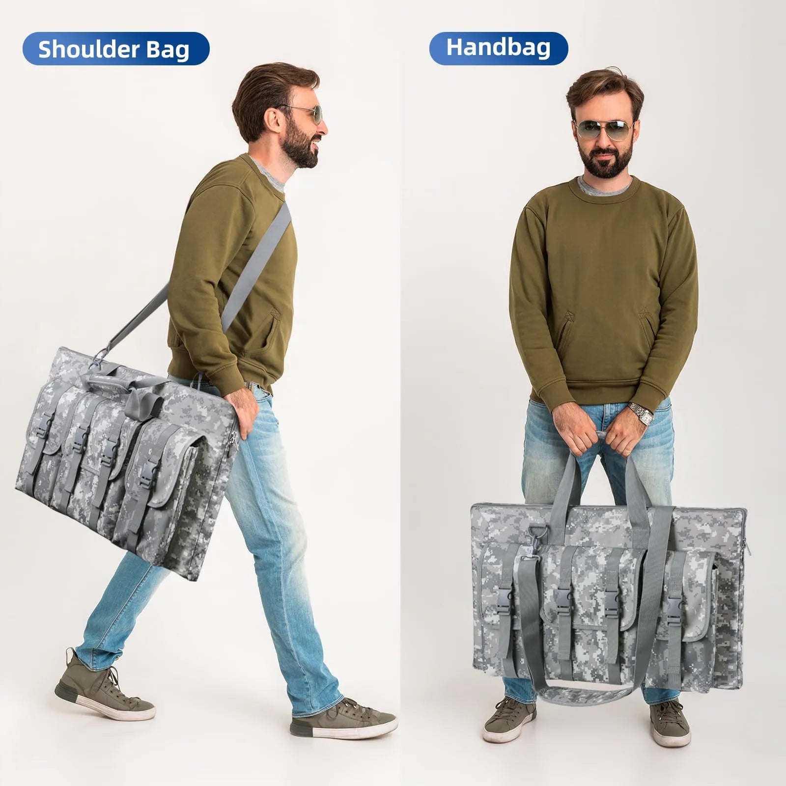 Starlink Gen 3 Travel Carrying Case | Multi-Pocket Shoulder Bag for V3 Dish & Accessories