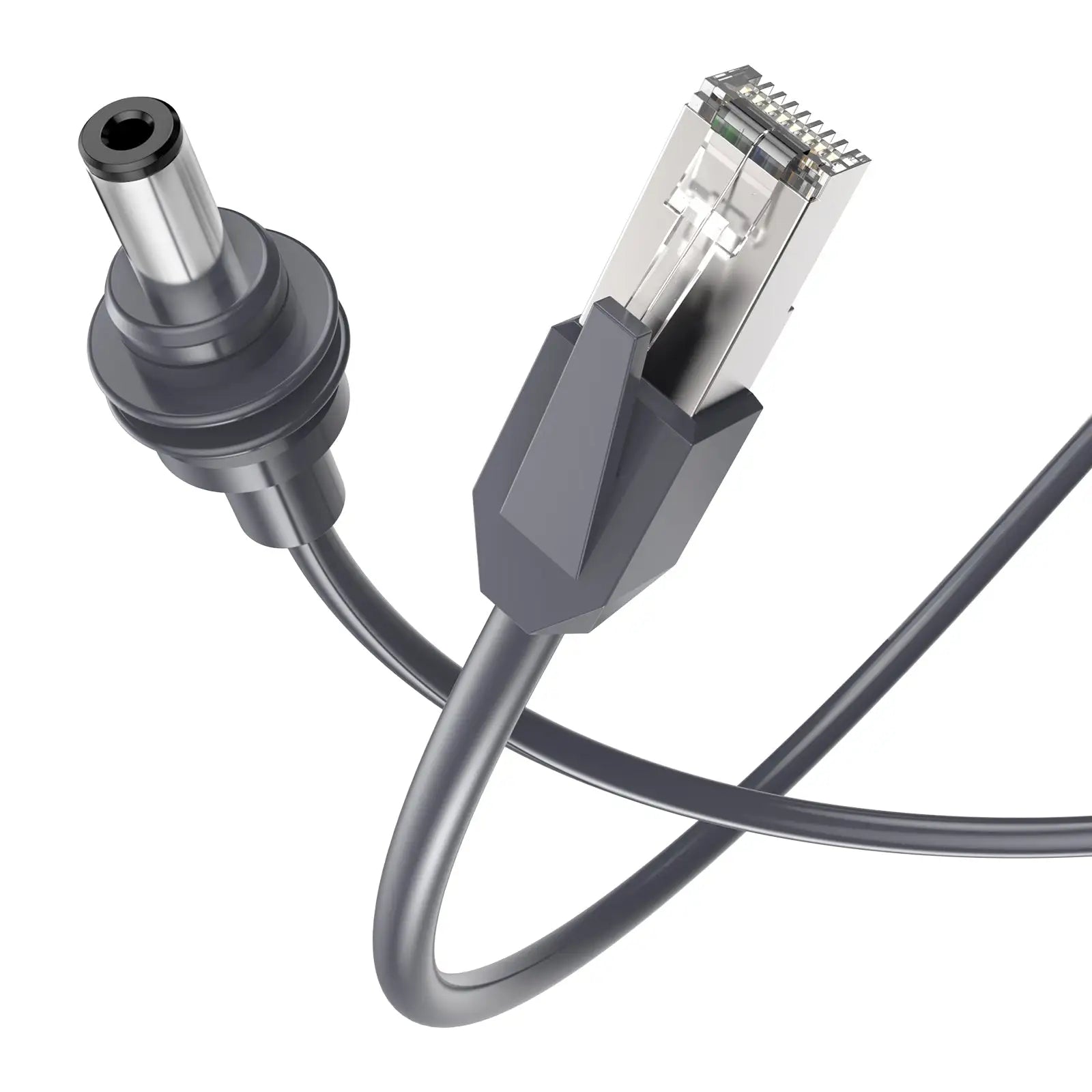 Starlink Mini PoE Ethernet to DC Power Cable | RJ45 to 5.5×2.1mm Male Connector