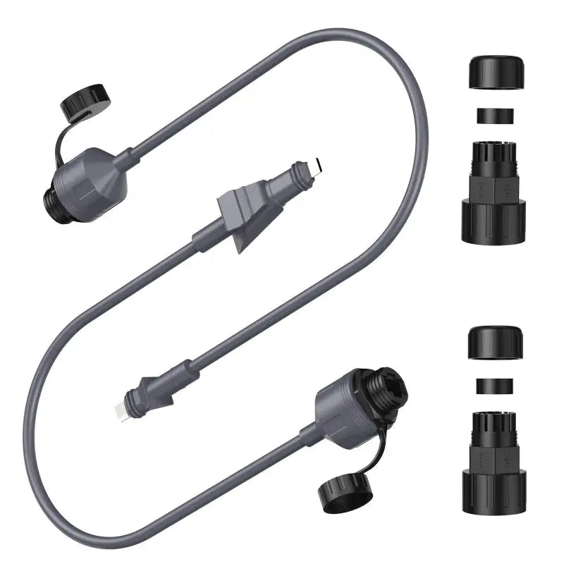 Starlink Flat High Performance SPX to RJ45 Ethernet Adapter | Waterproof Coupler 2 Pack
