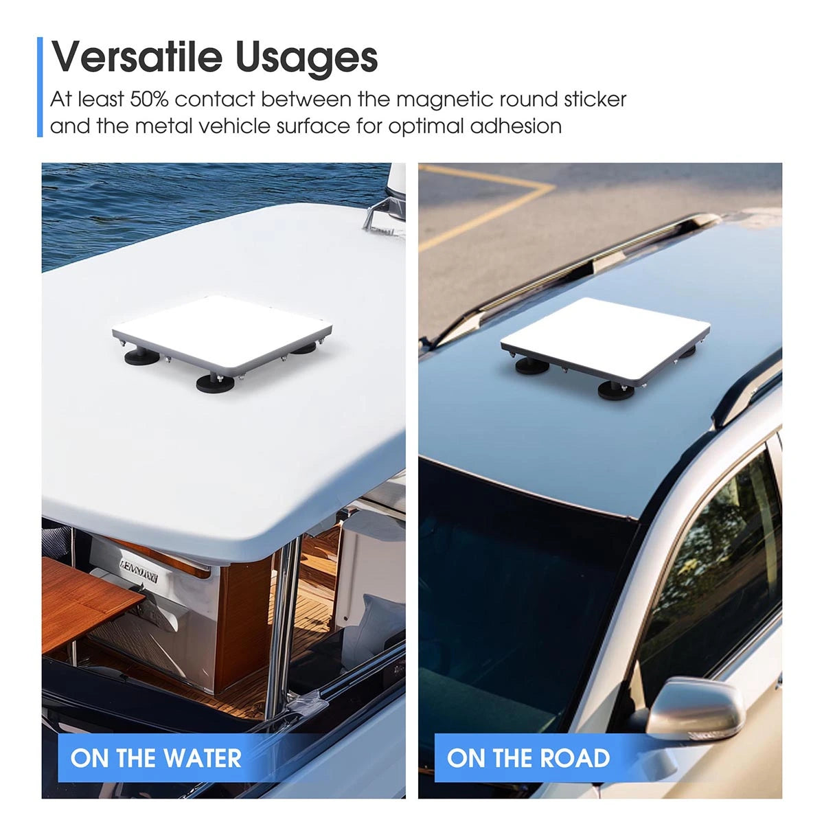Magnetic Roof Mount for Starlink Mini, 4 Magnetic Feet Car & RV Bracket