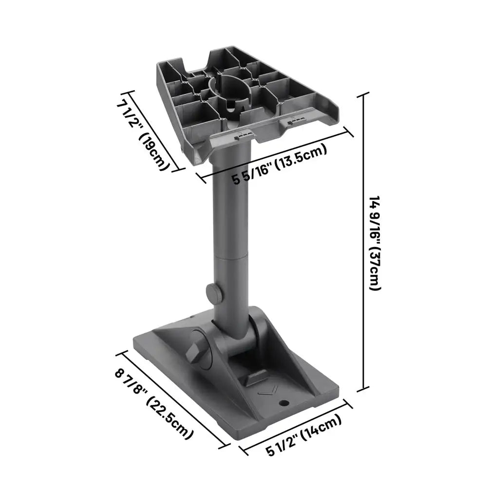 Starlink Gen 3 Pivot Roof Mount | Adjustable Mast & Pipe Adapter for Slanted Roofs