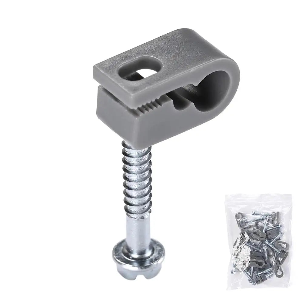 Starlink Cable Routing Clips 20 Pack | Screw Cable Clamps for Starlink Wires