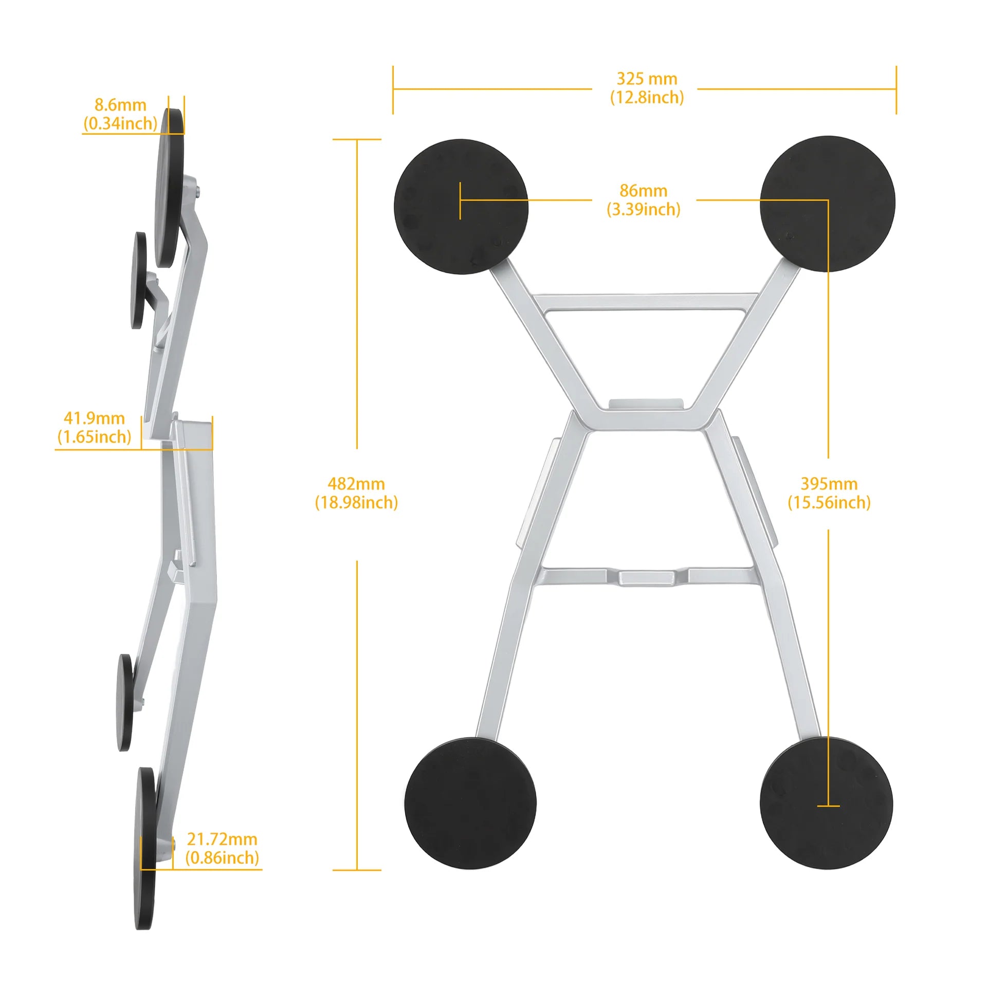 Starlink Gen 3 Magnetic Roof Mount | No-Drill Aluminum Mounting Kit