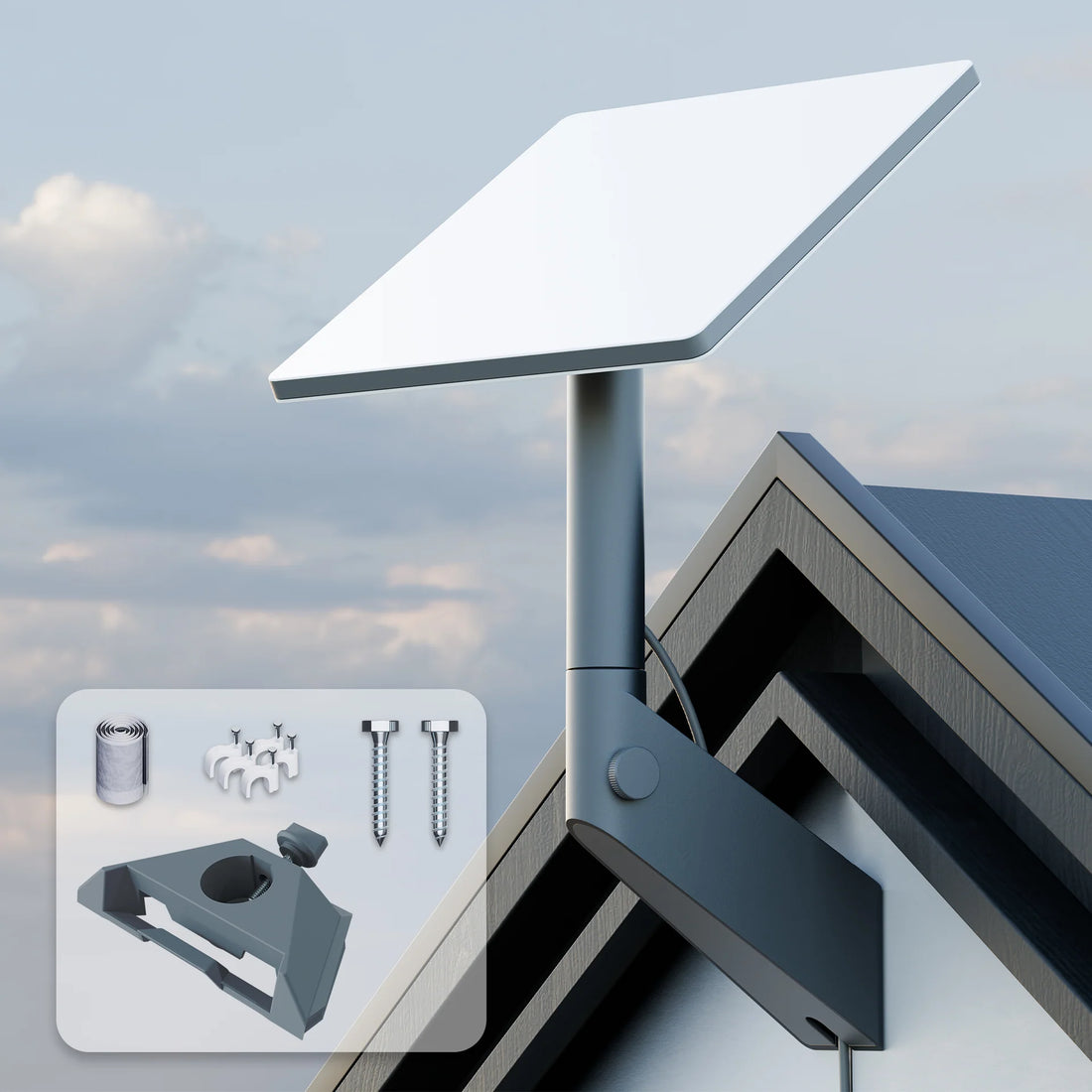 Starlink Mini 360° Adjustable Wall Mount